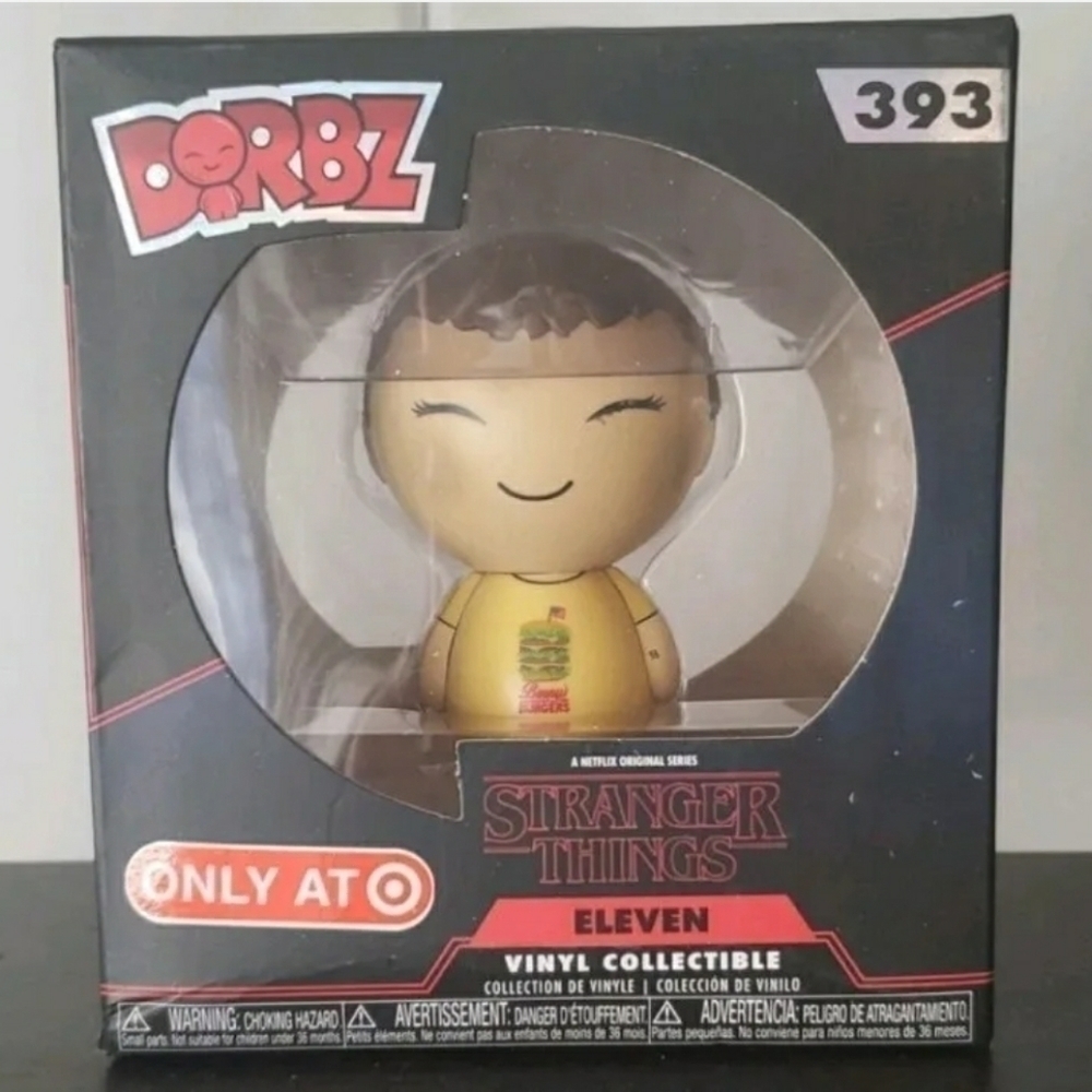 FUNKO Stranger Things #393 Eleven Pop Dorbz Boxed Vinyl Collectible New SciFi